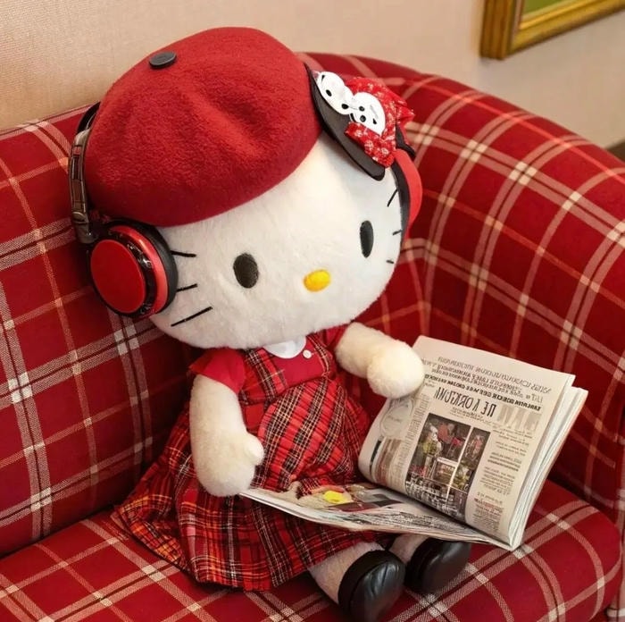 phong cách dễ thương của avatar hello kitty cute
