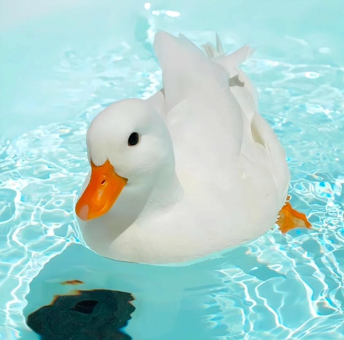 phong cách hoạt hình avatar vịt cute