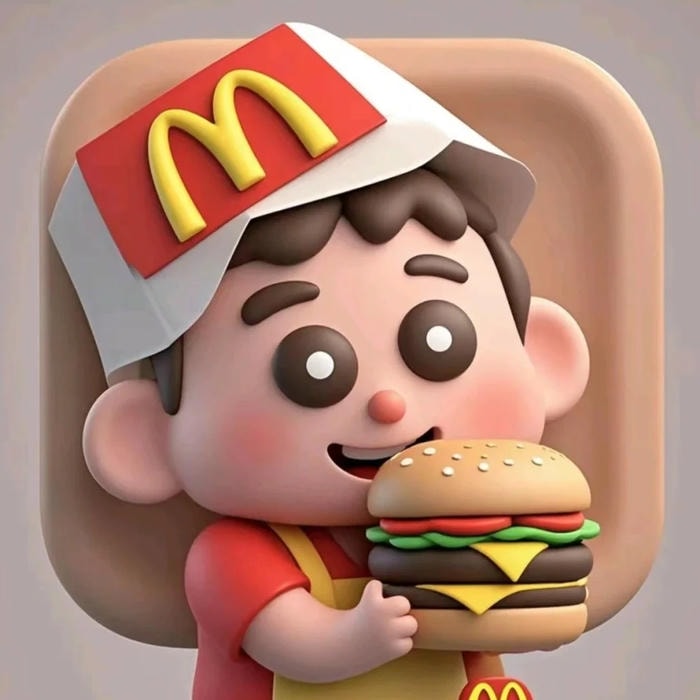 phong cách tối giản avatar 3d