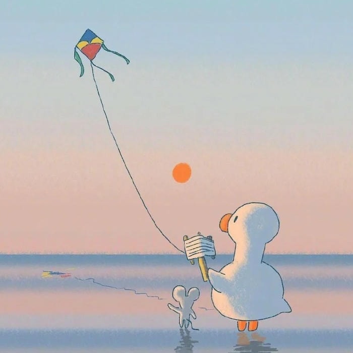 thiện cảm ban đầu từ avatar vịt cute