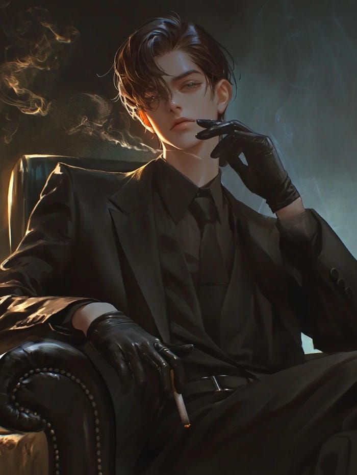 tổng tài anime đeo kính