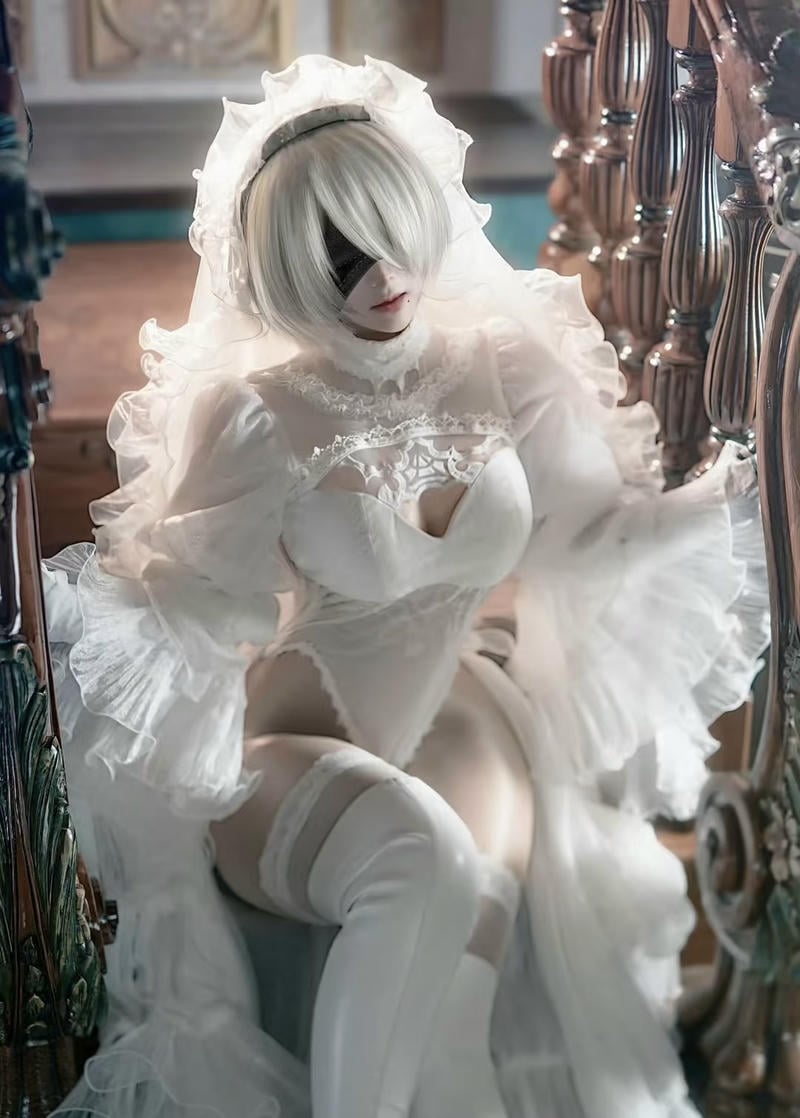 trang phục cosplay anime nữ may chi tiết