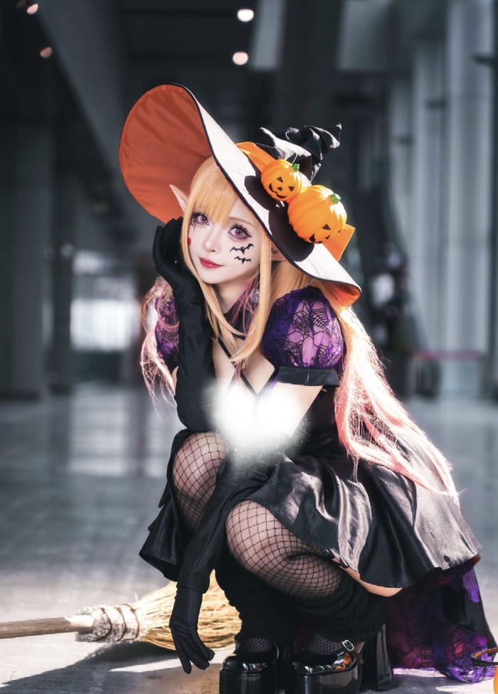 Ảnh cosplay halloween thể hiện sự đầu tư tạo hình