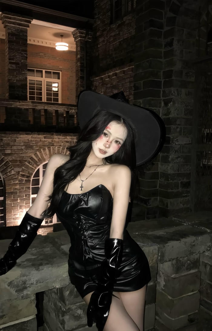 Ảnh cosplay halloween thể hiện tinh thần hóa trang sáng tạo