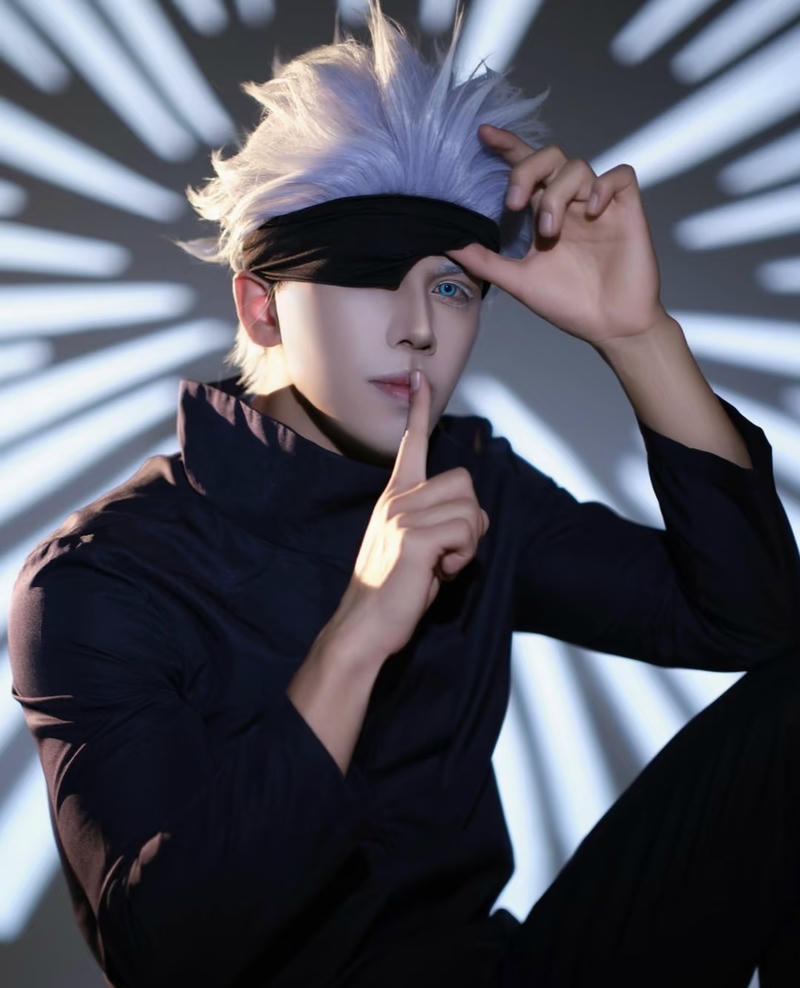 Gojo cosplay cho cảm giác quyền uy