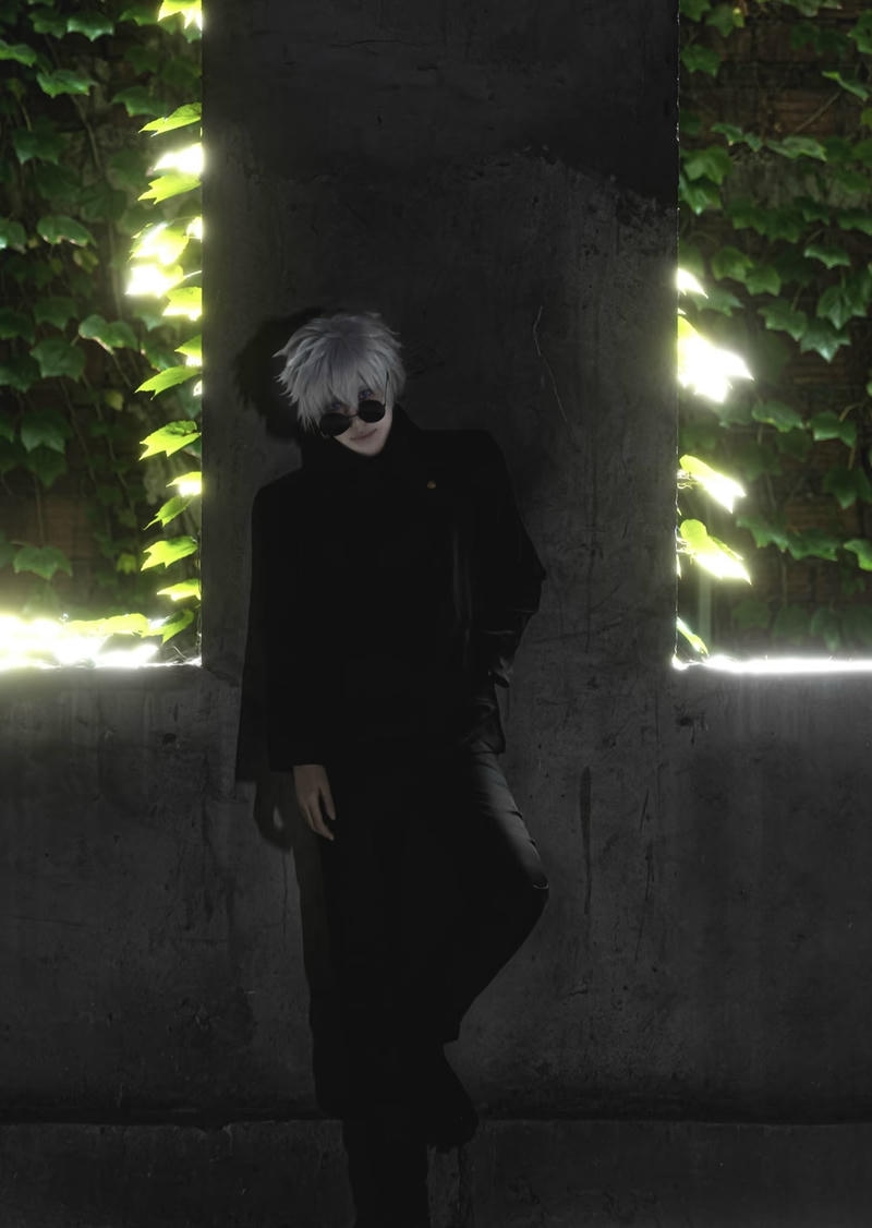 Gojo cosplay dễ liên tưởng nhân vật