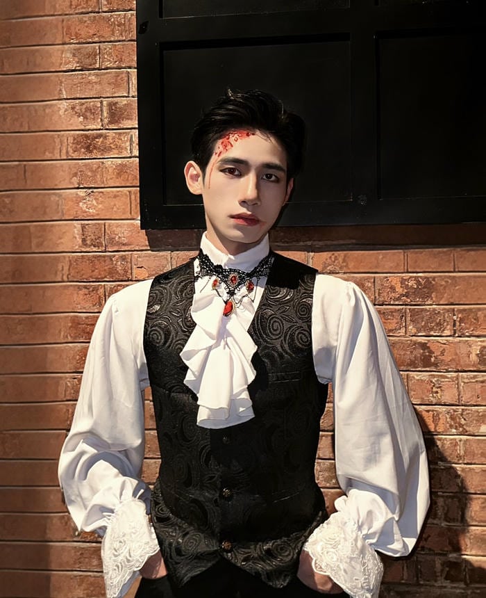 Hình ảnh cosplay halloween cho thấy sự chuẩn bị chỉn chu