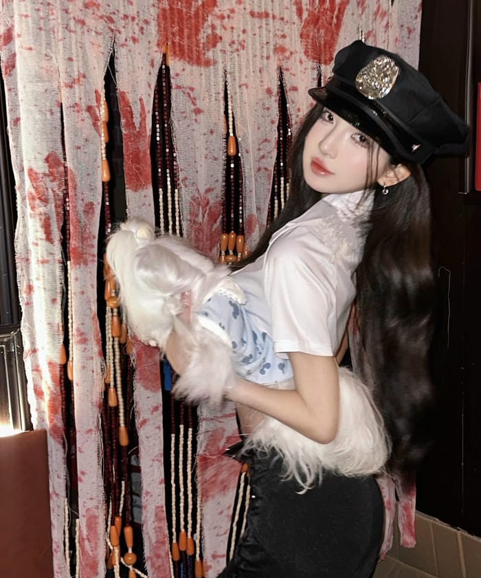 Hình ảnh cosplay halloween tái dựng chủ đề lễ hội
