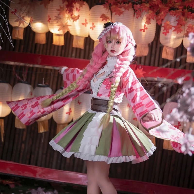 Mitsuri cosplay ảnh mô phỏng tạo hình nguyên bản