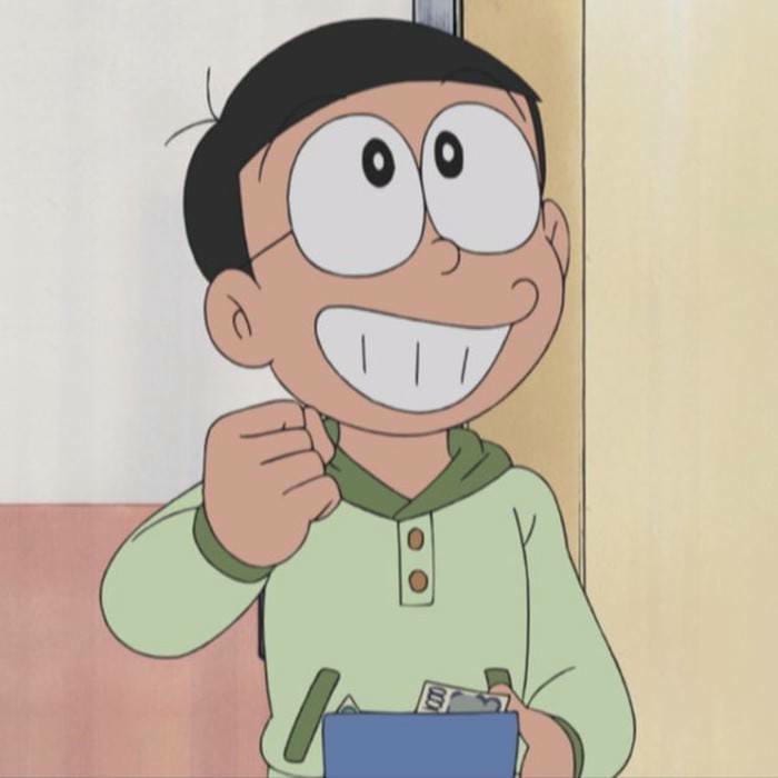 ảnh Nobita nụ cười ngây ngô