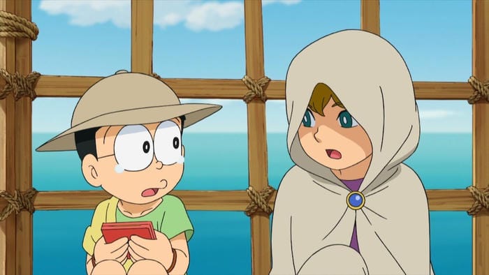 ảnh Nobita vẻ mặt ngây ngô