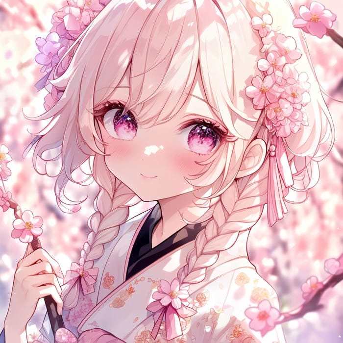 ảnh avatar nữ cute phong cách hoạt hình