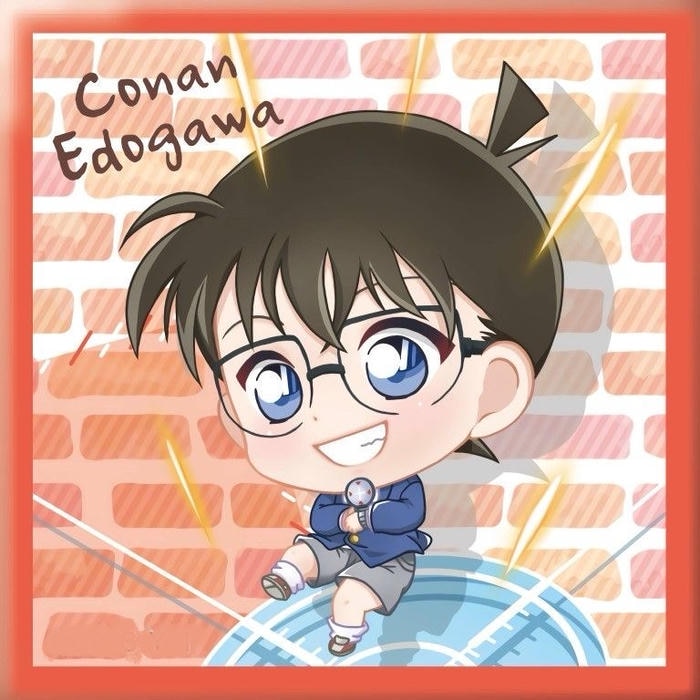 ảnh conan chibi cute tạo hình nhân vật chính