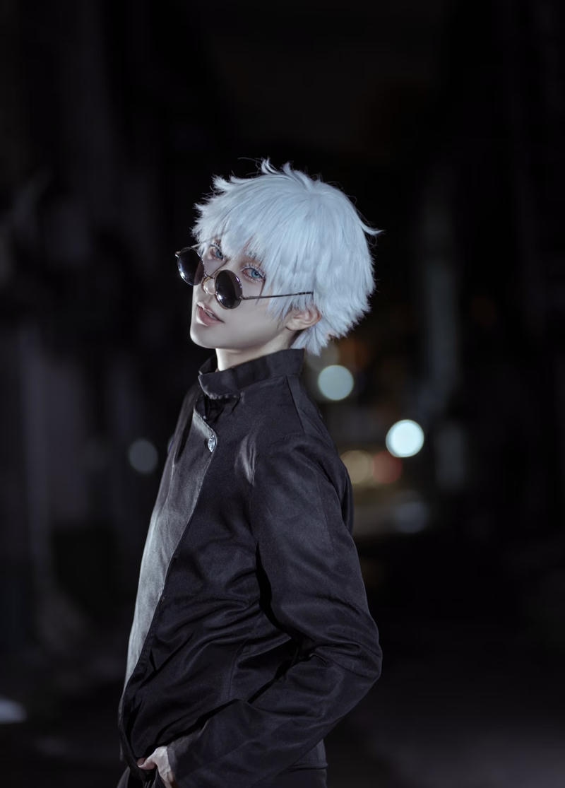 ảnh cosplay Gojo cực ngầu và đẹp trai