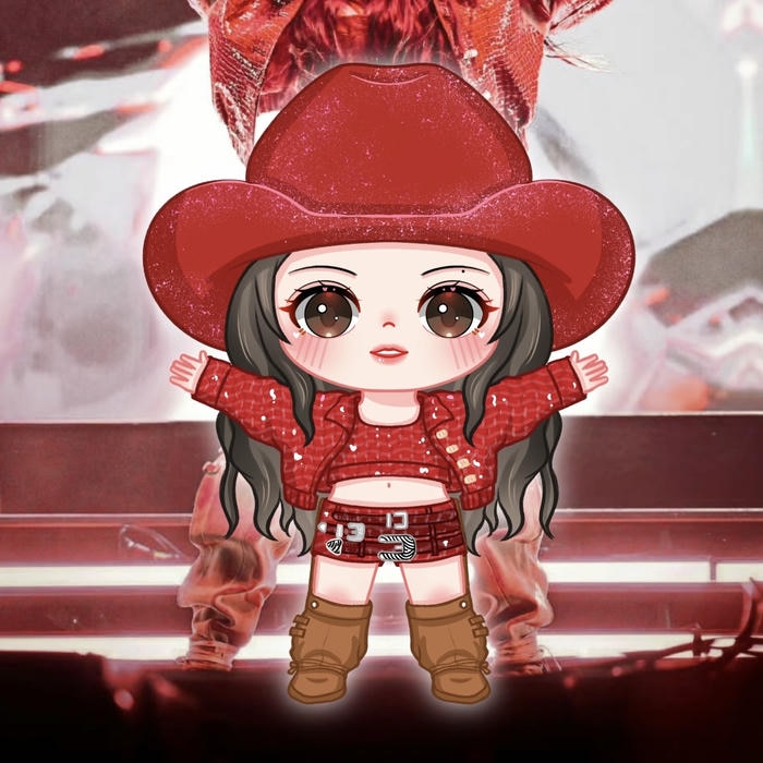 ảnh jennie chibi phiên bản nhân vật thu nhỏ