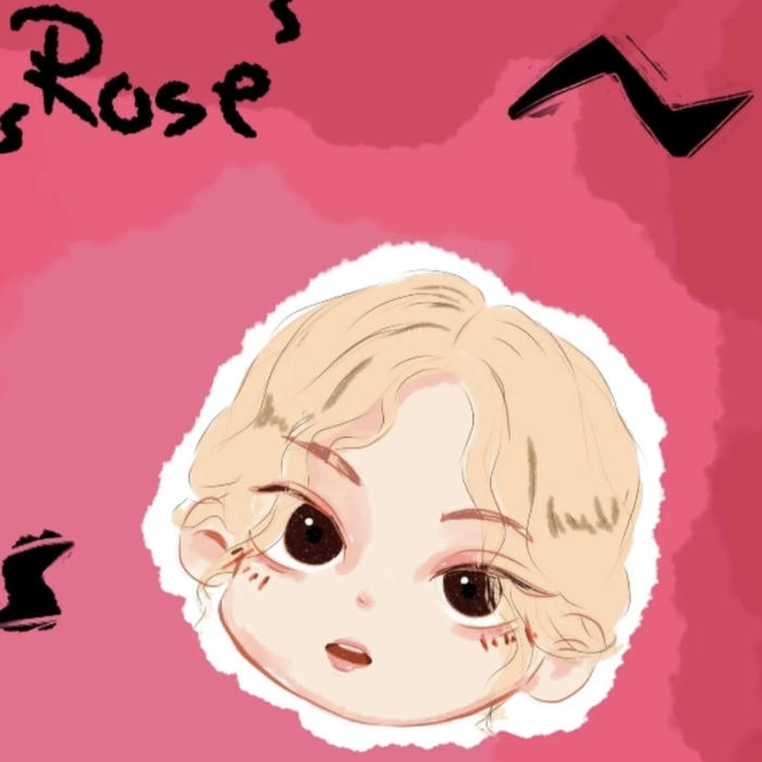 ảnh rose chibi mang cảm giác trẻ trung nhẹ nhàng