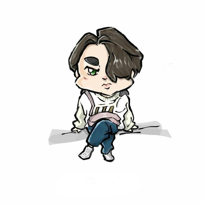 ảnh sơn tùng chibi gợi liên tưởng phong cách âm nhạc