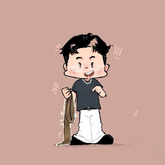 ảnh sơn tùng chibi tạo cảm giác gần gũi người xem