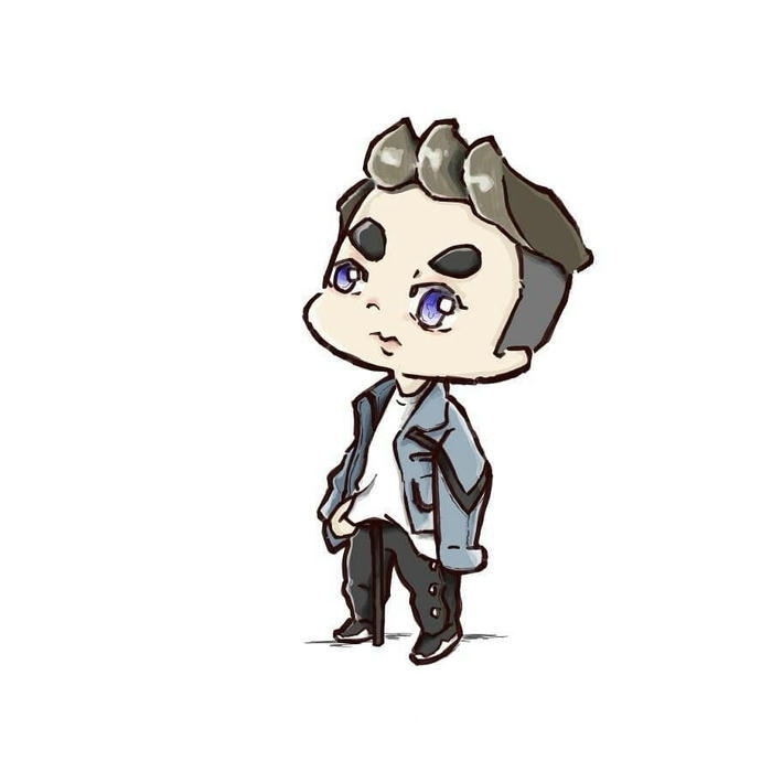 ảnh sơn tùng chibi tạo điểm nhấn cá nhân