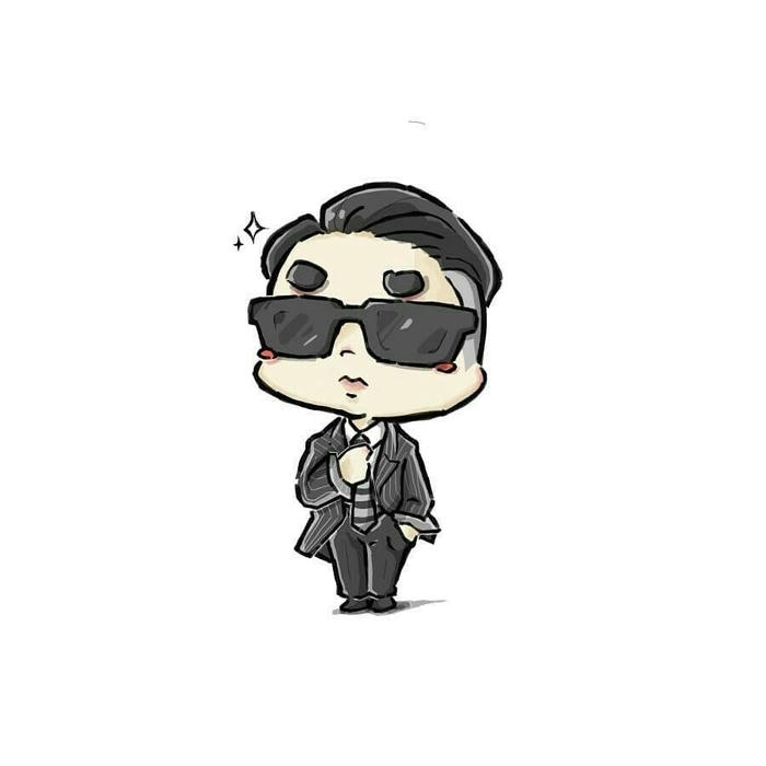 ảnh sơn tùng chibi với tạo hình nhân vật thu nhỏ