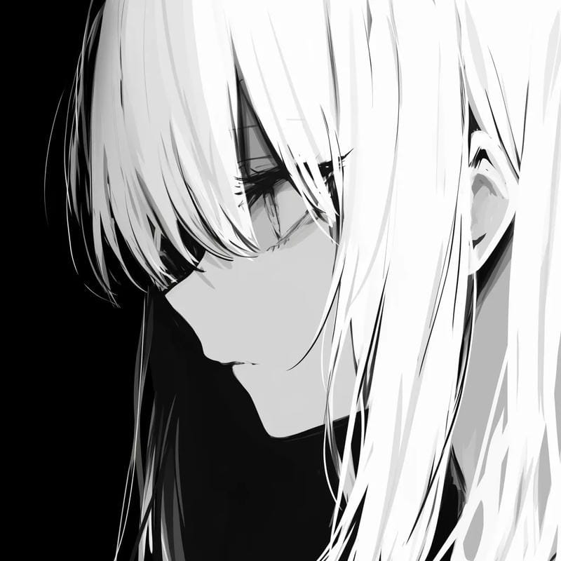 avatar anime nữ ngầu lạnh lùng vẻ đẹp sắc lạnh