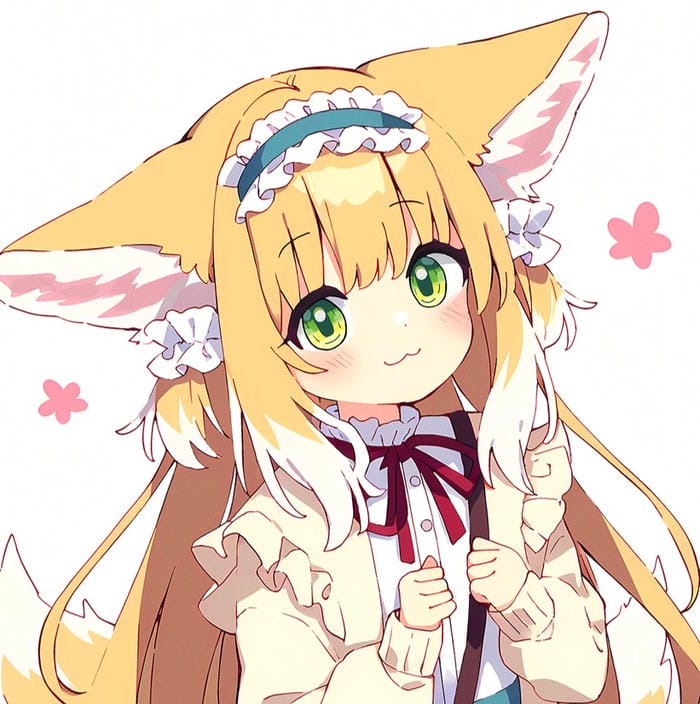 avatar cute nữ ánh nhìn trong trẻo