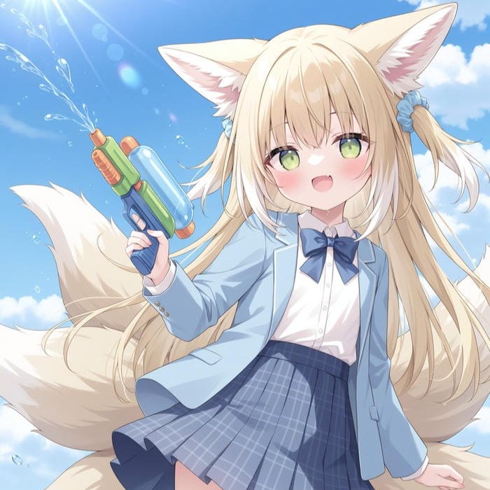 avatar cute nữ phong cách anime