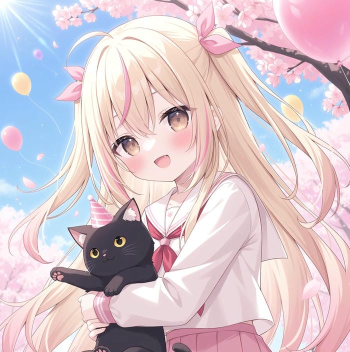 avatar cute nữ phong cách đơn giản