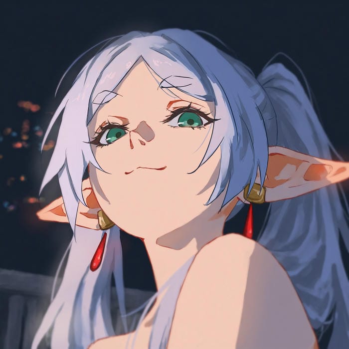 avatar nữ dễ thương phong cách anime