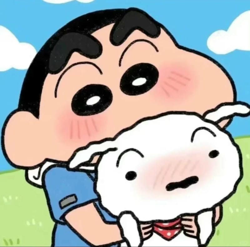 avatar shin cậu bé bút chì biểu cảm lầy