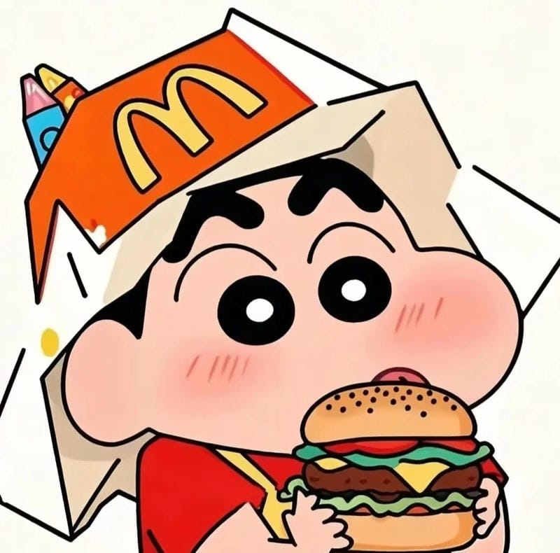 avatar shin cậu bé bút chì hoạt hình kinh điển