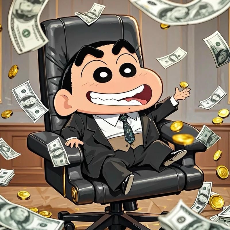 avatar shin cậu bé bút chì nét vẽ dễ thương