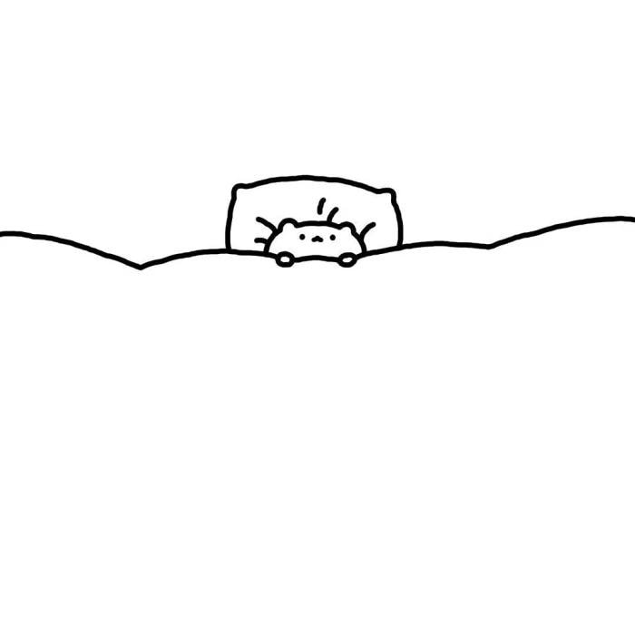 avatar trắng tinh nền sáng không họa tiết