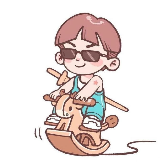 bức ảnh chibi bé trai gợi liên tưởng truyện tranh