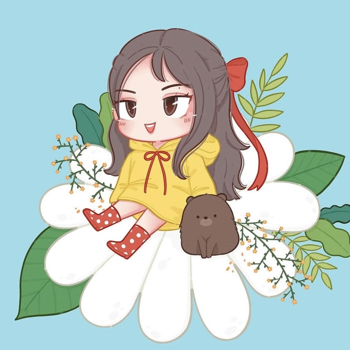 bức ảnh jennie chibi dùng cho bộ sưu tập