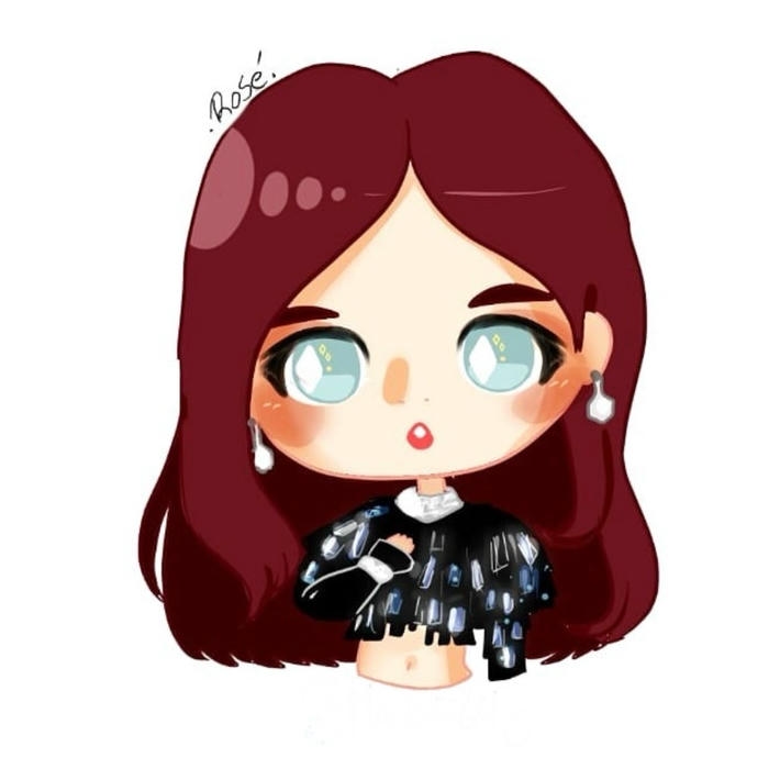 bức ảnh rose chibi dành cho người sưu tầm fanart