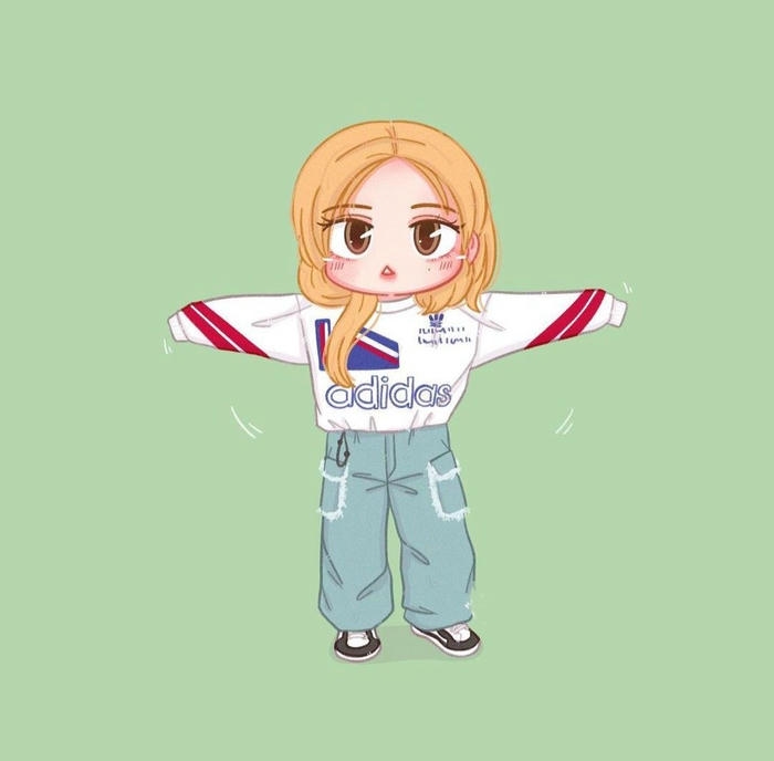 bức ảnh rose chibi mang nét dễ gần người xem