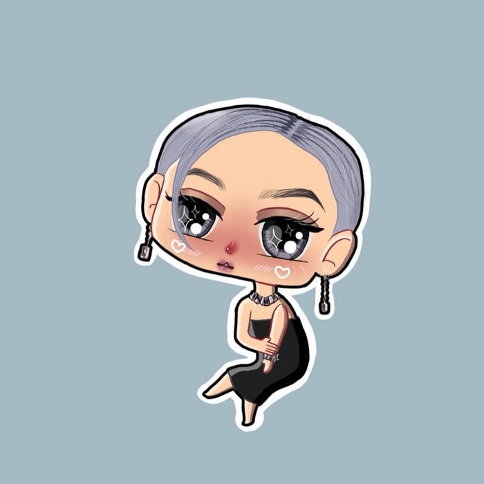 bức ảnh rose chibi phù hợp cho fan trẻ