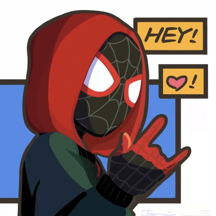 bức ảnh spider man chibi hình ảnh nhận diện cao