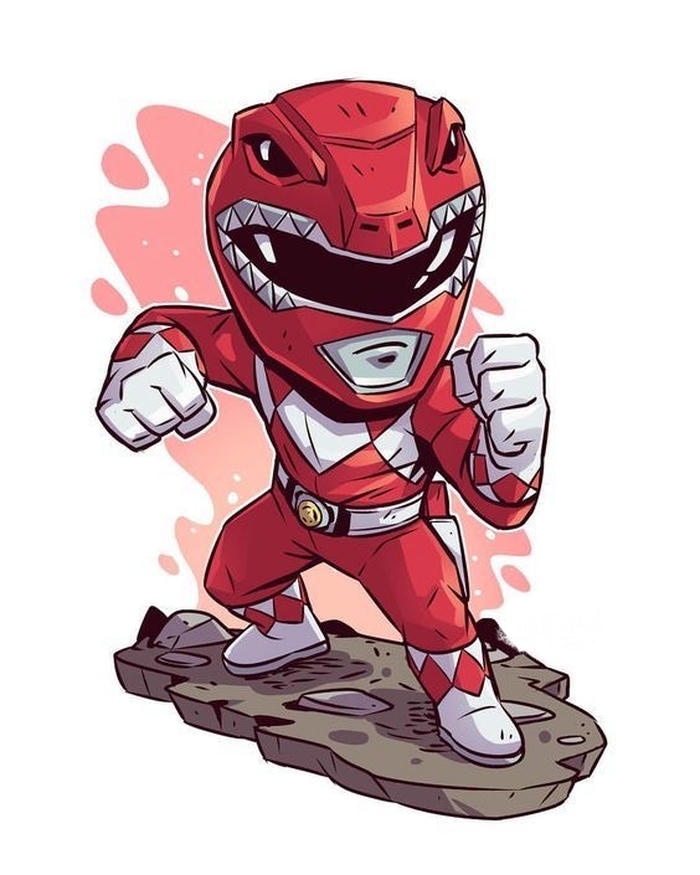 bức hình ảnh siêu nhân gao chibi mang tinh thần tuổi thơ