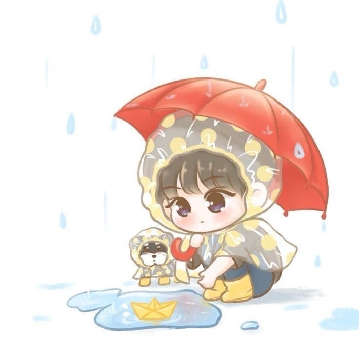 bức hình chibi bé trai tạo ấn tượng thân quen