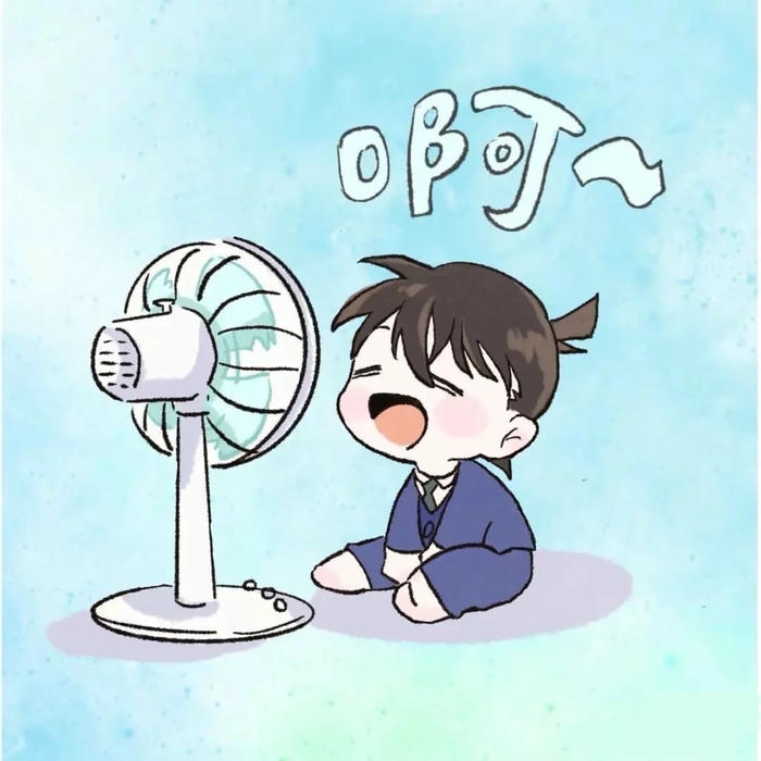 bức hình conan chibi cute tạo hình chibi nhỏ