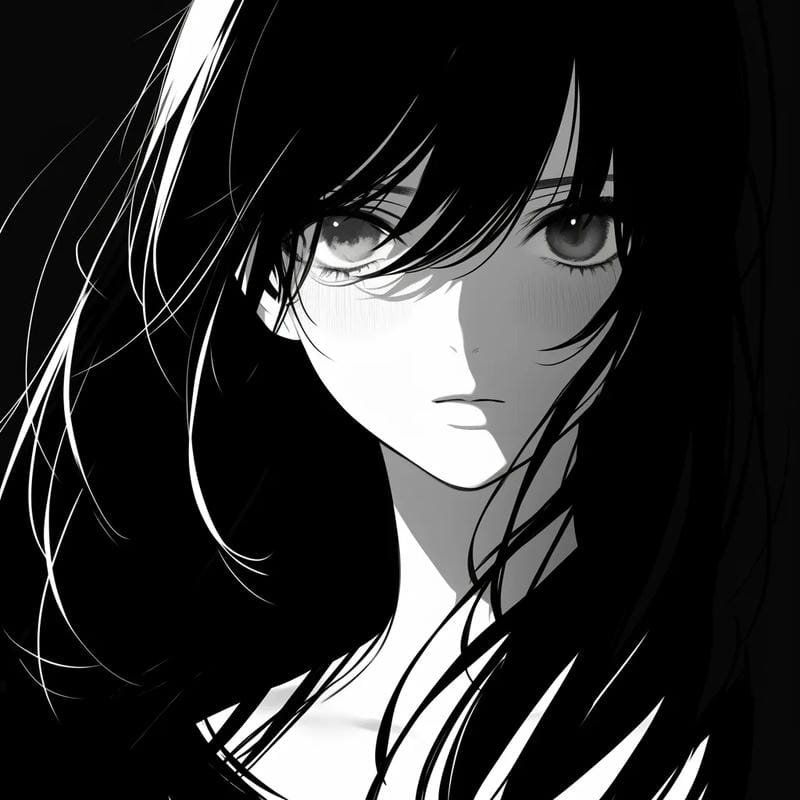 cool girl avatar anime nữ ngầu lạnh lùng