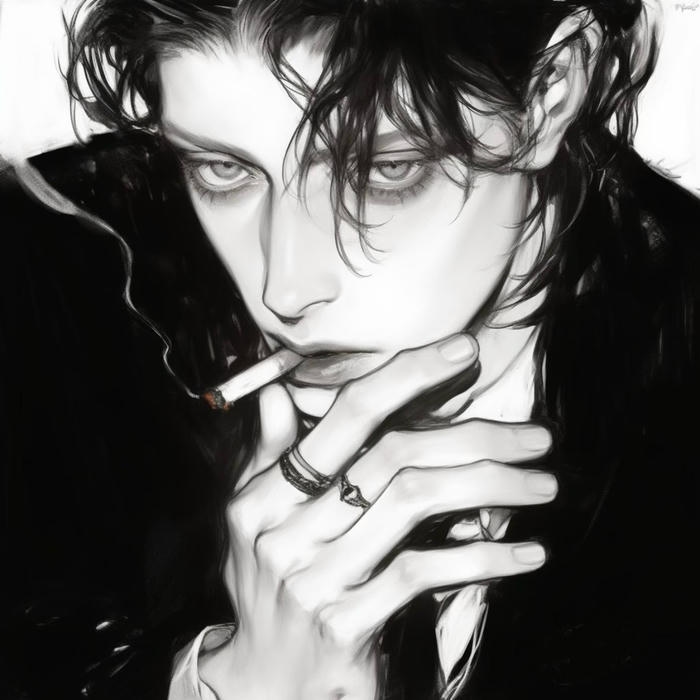 gam xám đen trắng dùng làm ảnh đại diện