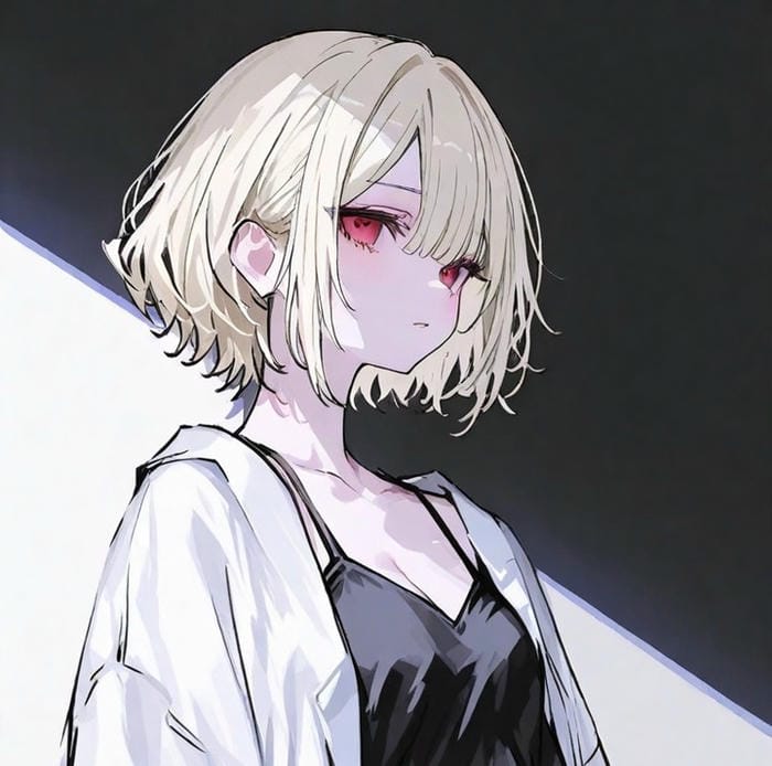 hình ảnh avatar nữ cute nét vẽ mềm