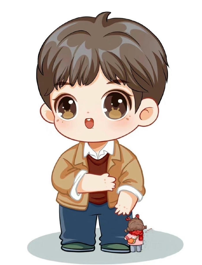 hình ảnh chibi bé trai mang nét ngây thơ tuổi nhỏ