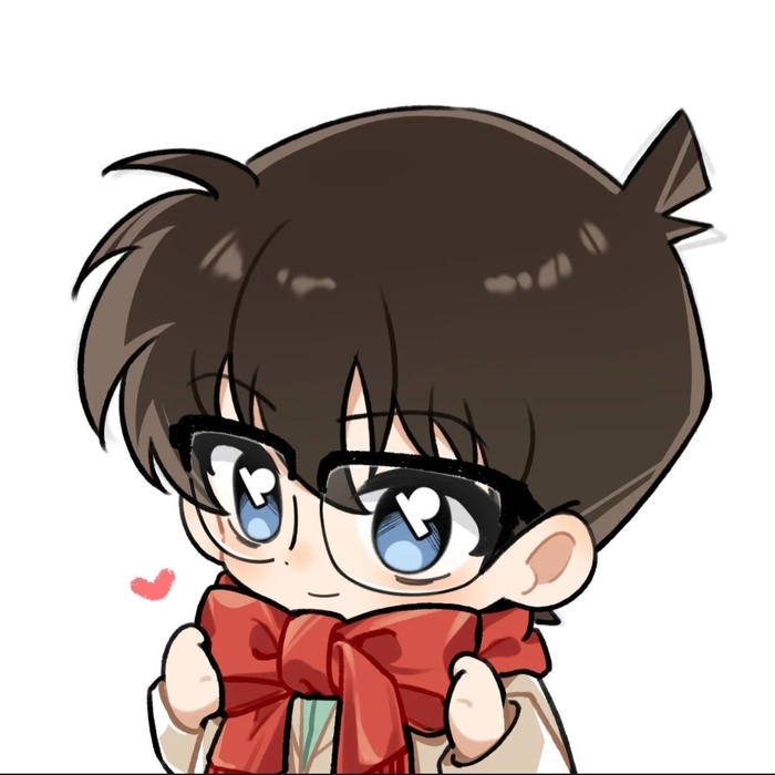 hình ảnh conan chibi cute phong cách anime