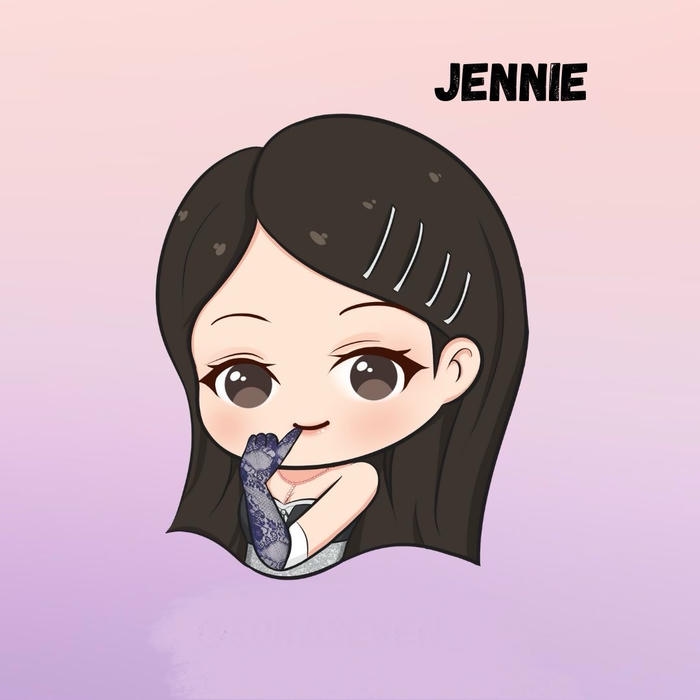 hình ảnh jennie chibi phù hợp làm hình đại diện