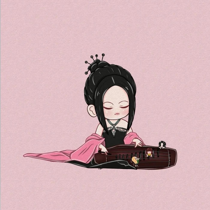 hình ảnh jisoo chibi gương mặt tròn