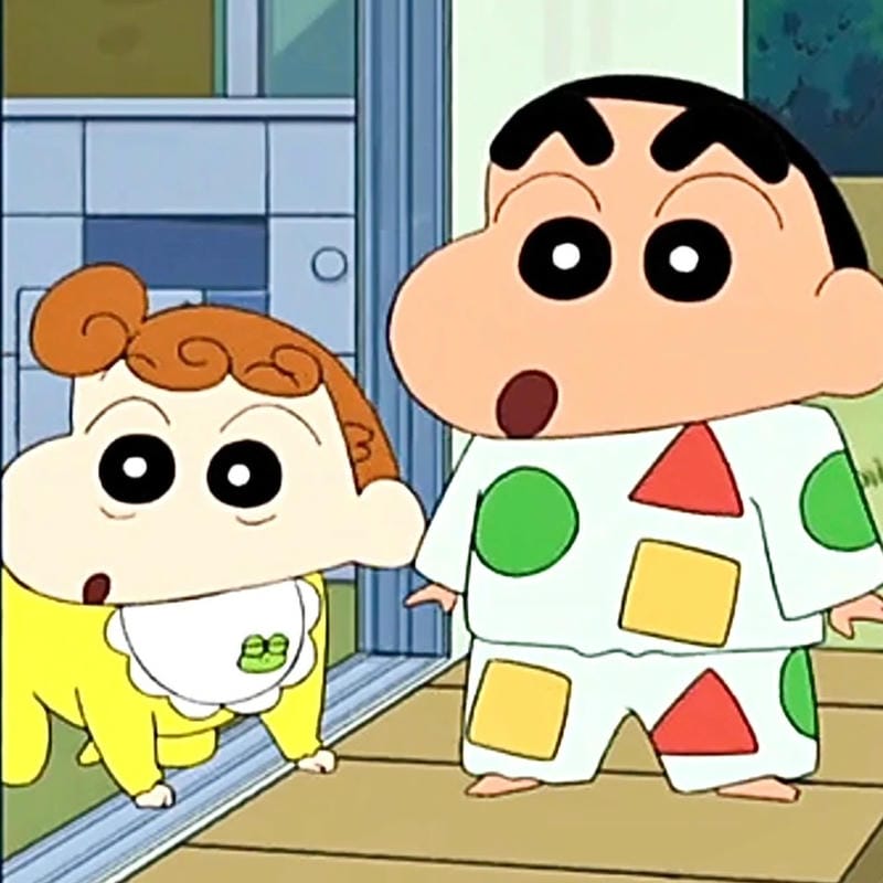 hình ảnh shin cậu bé bút chì avatar vui